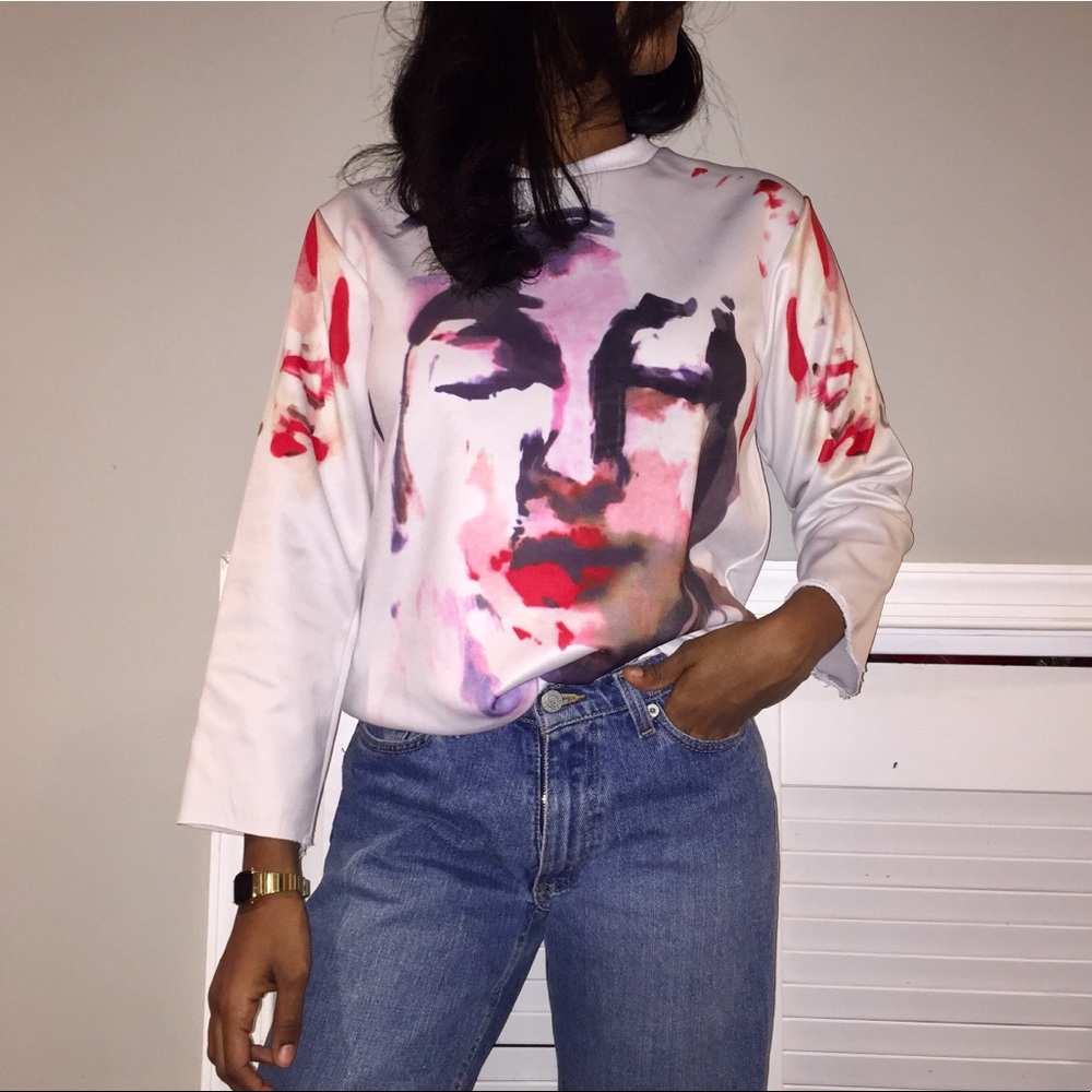 💕Offer! 💕Watercolor Art Pullover